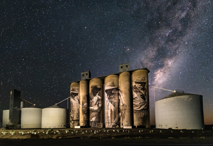 Brim Silo Front View