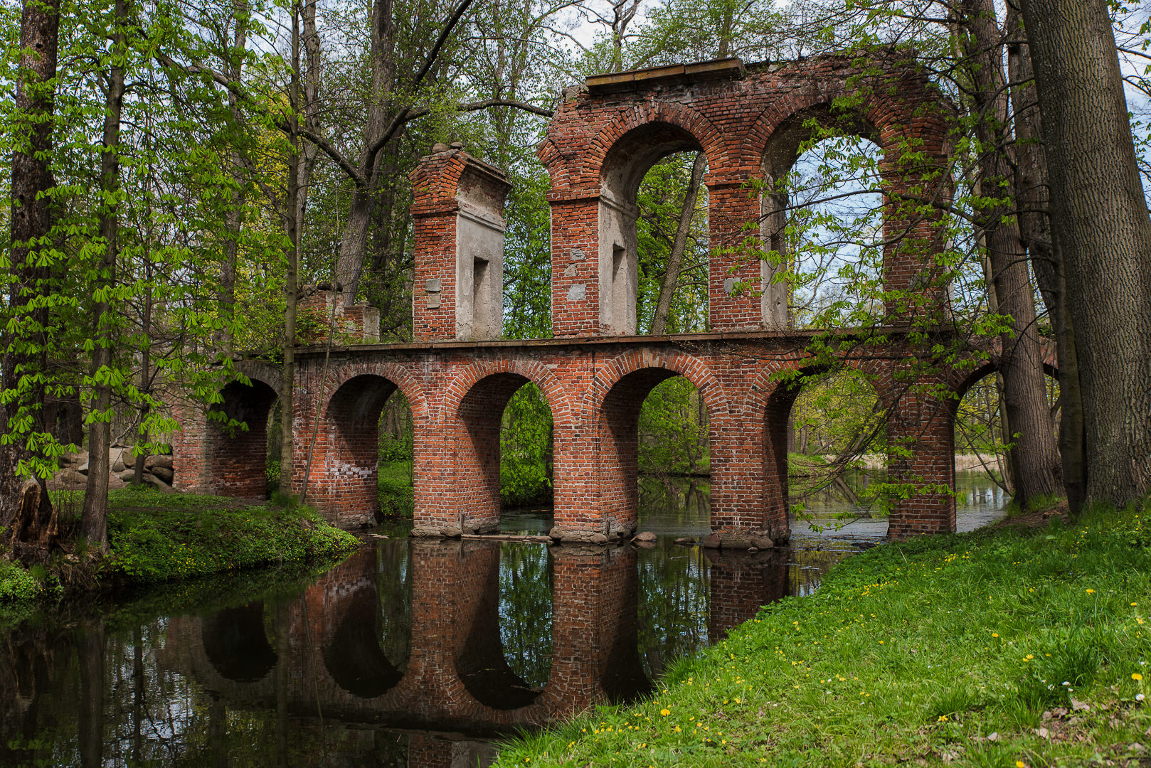 Roman Aqueduct by Grace Sobania